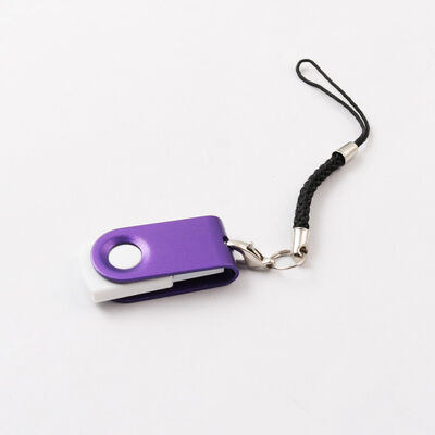 Casing Meta Flash Drive Memori Usb Logam 4GB 8GB 16GB 32GB 64GB Dapat Rotasi 360 Derajat