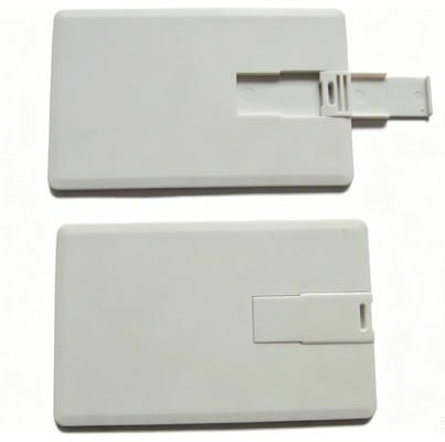 Kecepatan menulis 2.0 8-15mbs kartu kredit usb flash drive dengan logo dukungan OEM konstruksi tahan lama dan desain mudah dibawa