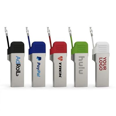 Flash drive usb tipe c dengan usb A dengan penutup logam rantai kecil dapat laser dan mencetak logo kecepatan cepat 3.2 usb dan 3.1 usb