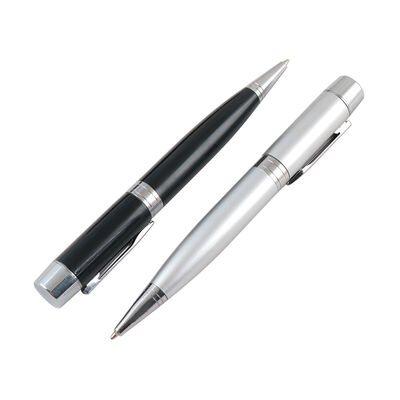 Flash Drive USB Pena Bersertifikat CE ROHS FCC dengan Kompatibilitas USB 2.0 dan USB 3.0 - Pena dan Flash Drive Fungsi Ganda