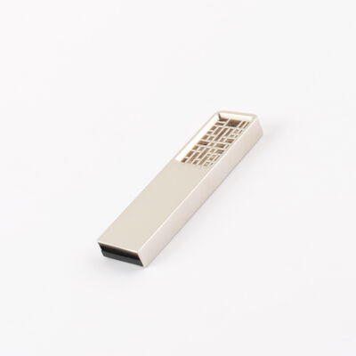 Menulis Kecepatan 2.0 Kecepatan 5-10MBs Metal USB Flash Drive Disesuaikan USB Logo Membaca 2.0 Kecepatan 8-15MBs Perlengkapan penyimpanan tahan lama