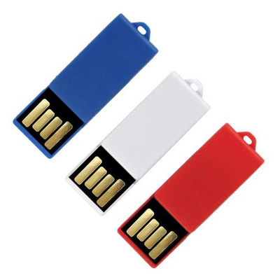 Flash Drive USB Terukir Laser Plastik 2.0 3.0 Memori penuh 64Gb 128GB 15MB/S