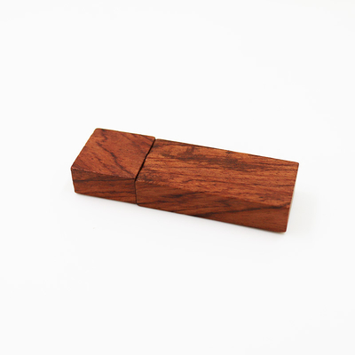 3.0 Kecepatan Cepat USB Flash Drive Kayu 32GB 80MB/S Dengan Gantungan Kunci