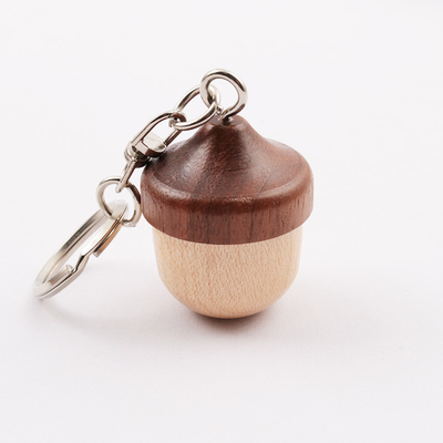 Kayu 256GB Thumb Usb Flash Drive Pine Nuts Shape 2.0 Kecepatan Tinggi