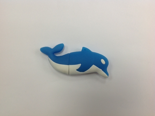 USB Flash Drive Hewan Lucu PVC 256GB Tongkat Usb Kartun 15MB/S