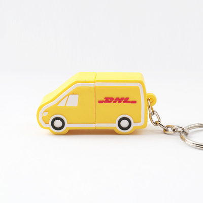 30MB/S USB Flash Drive Kustom Berkecepatan Tinggi 64GB 128GB 512GB Drive USB Berbentuk Mobil
