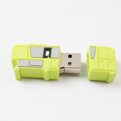 Bahan PVC Dibuat Dengan Bentuk Kustom USB Flash Drives 2.0 3.0 Metal Flash Type