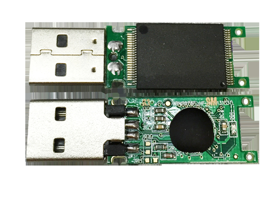 Chip Memori Flash Tahan Air PCBA USB 2.0 3.0 256GB 1TB 15MB/S