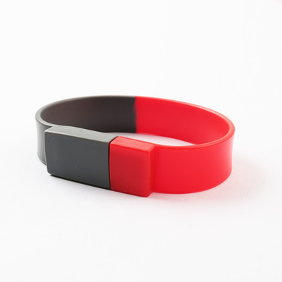 ODM OEM Gelang Silikon Gelang Memori USB 2.0 3.0 1GB 256GB Memori Penuh