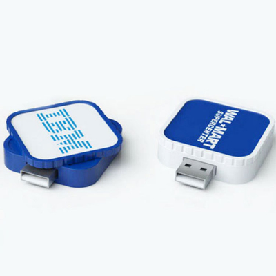 Plastik tahan air Twist USB Drive Usb 3.0 Memory Stick 256GB 32GB