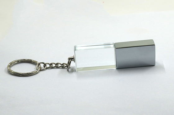 UDP Flash Crystal Usb Flash Drive 2.0 4GB 8GB 16GB Usb Stick Dengan Lampu LED