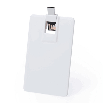 Kartu Kredit Android OTG Usb Memory Stick CMYK Cetak 64GB 128GB