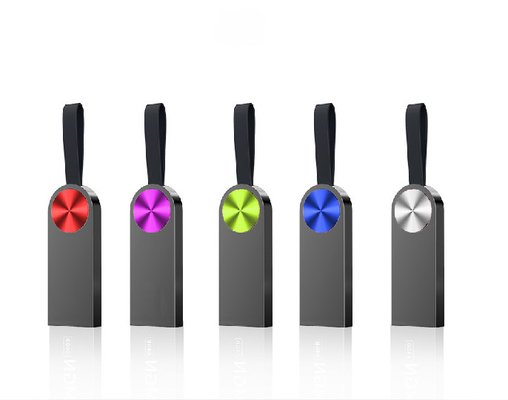 OEM 32GB 64GB 2.0 Logam USB Flash Drive chip UDP Dengan Lanyard