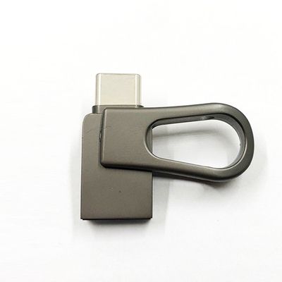 USB Flash Drives OTG Tipe Logam C 2.0 128GB 256GB ROHS disetujui