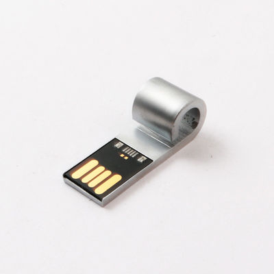 Peluit Berbentuk Logam USB Flash Drive Laser Logo Silver USB 2.0 Memory Stick