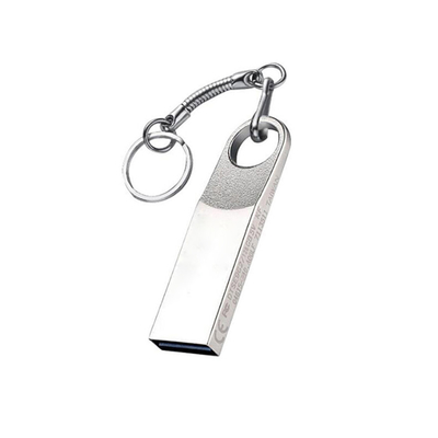 1GB - 128GB Metal Usb Stick 10MB/S Graed A Chip 2.0 3.0 Silver Memory Stick