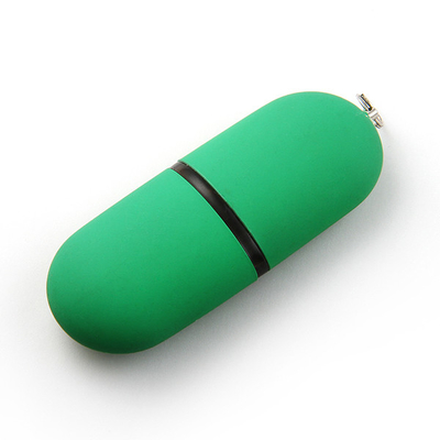 Drive USB Plastik Berbentuk Lebih Ringan 64G 5mm Logo OEM Disesuaikan