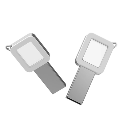 Ukiran Logo Metal Crystal Usb Stick 2.0 Lampu Led Penuh Shinny