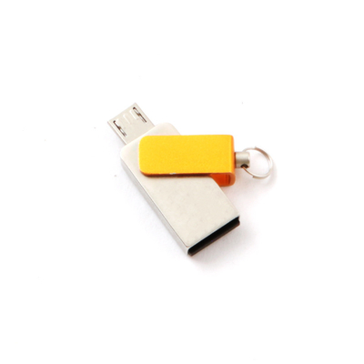 Android Micro OTG USB Stick Metal 2.0 Kecepatan Cepat 16GB UDP Port