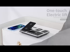 3 In 1 Magnetic Foldable Wireless Charger Cetak Logo dan Pengecas Cepat
